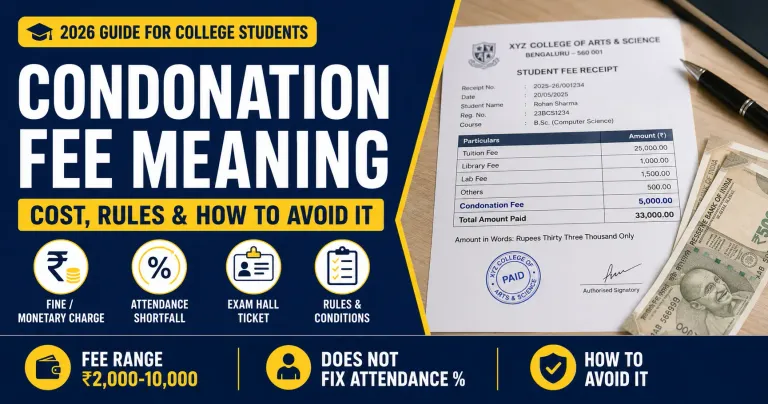 Condonation Fee Meaning: How Much It Costs & When You Have to Pay It (2026)